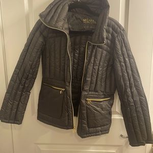 Packable down filled coat